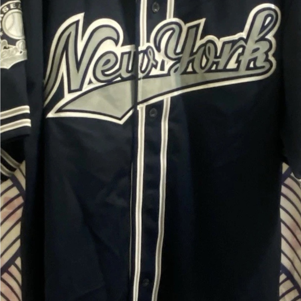Colosseum New York Navy and White Jersey